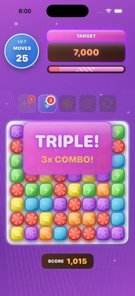 BlockCrush 2.0 gameplay screenshot 1