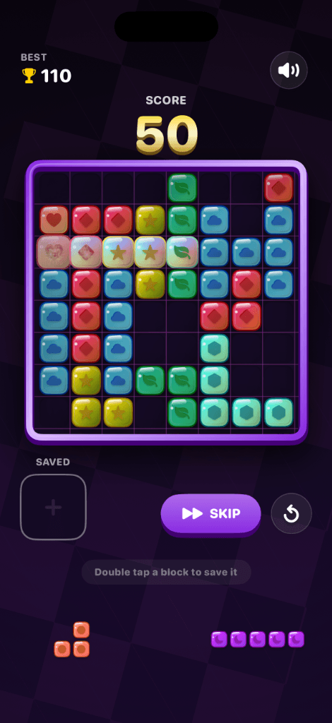Blocky Blast Puzzle gameplay screenshot 3