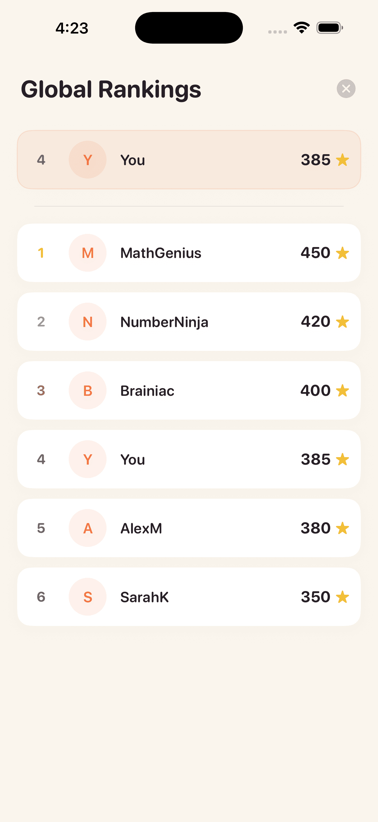 Brain Math 2x gameplay screenshot 3